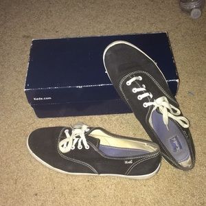Champion Black Canvas Keds